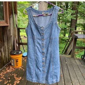 Vintage gap denim dress.